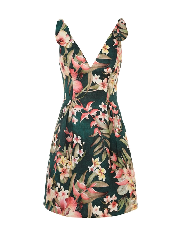 Lexi Tie Mini Dress