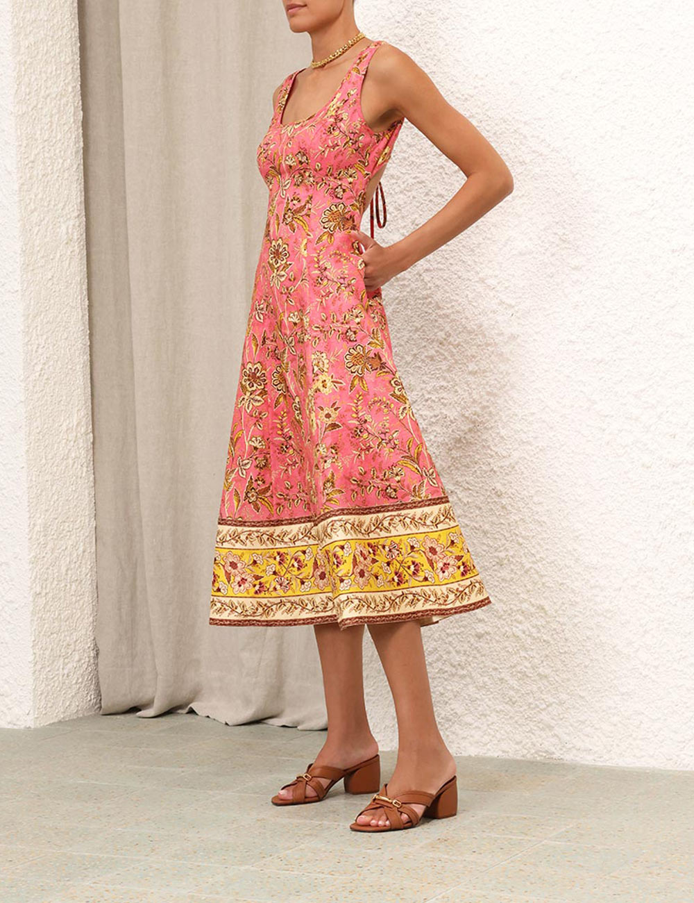 Junie Cut Out Midi Dress