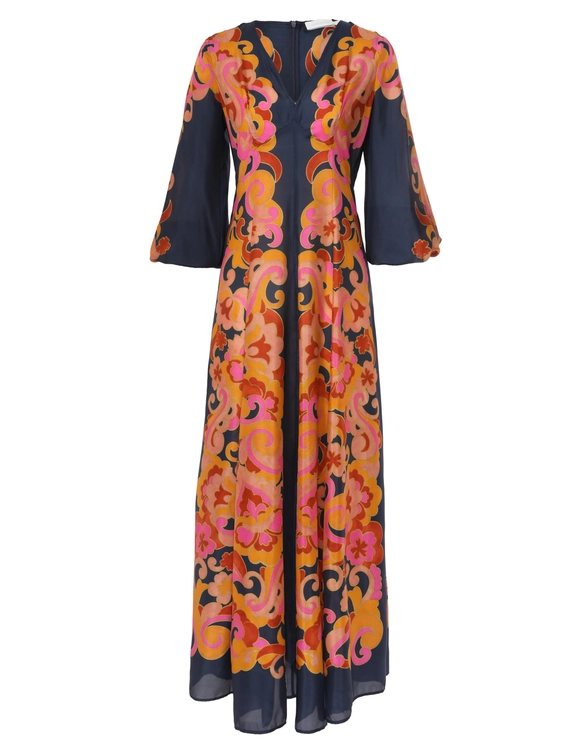 Acadian Long Sleeve Maxi Dress