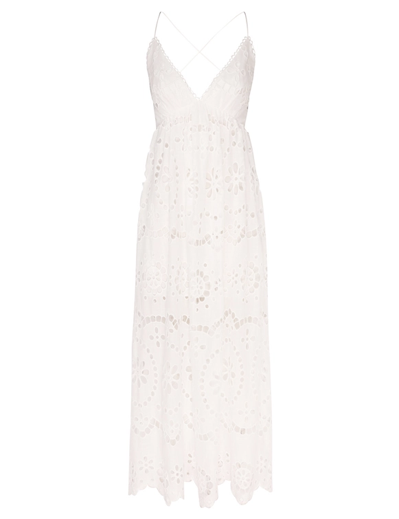 Lexi Embroidered Slip Dress