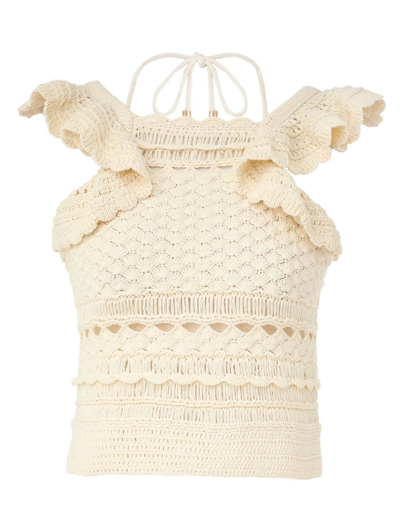 Waverly Crochet Halter Tank