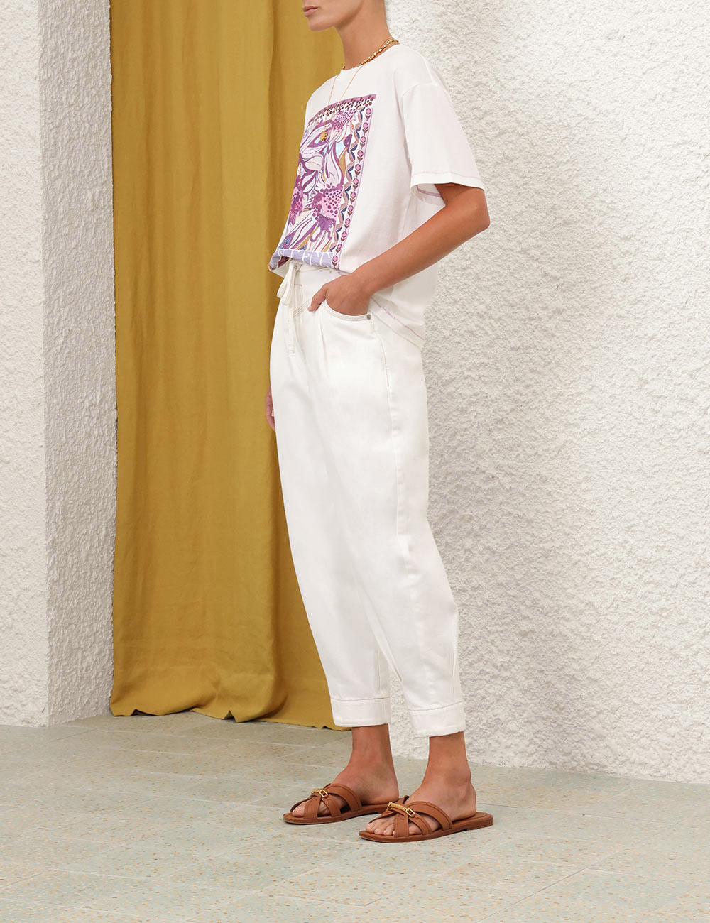 Acadian Printed Relaxed Tee