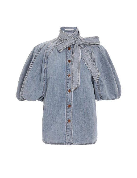 Lantern Sleeve Shirt