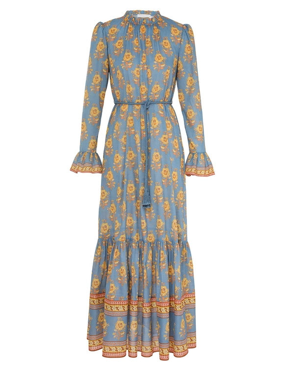 Junie Frill Midi Dress
