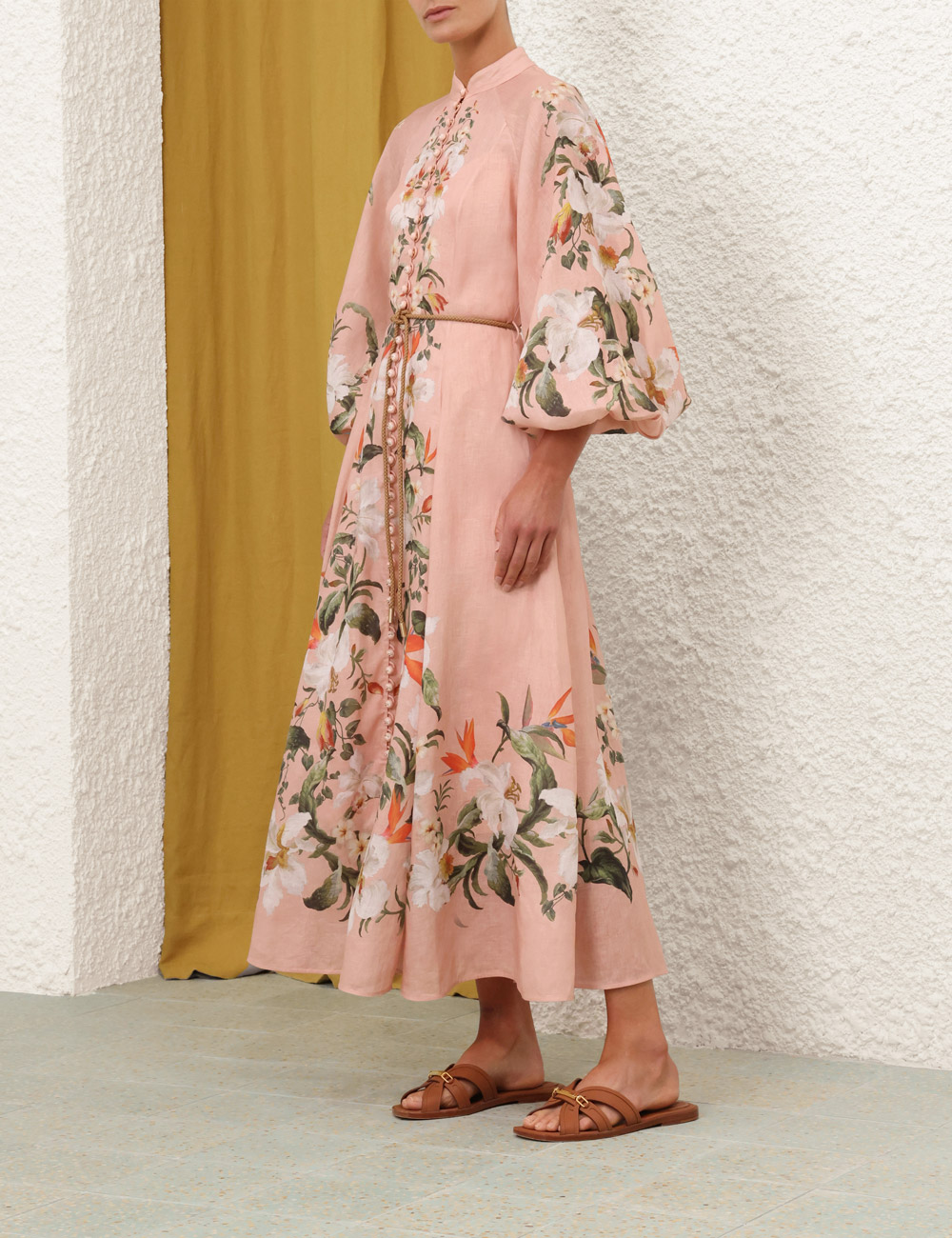 Lexi Billow Long Dress