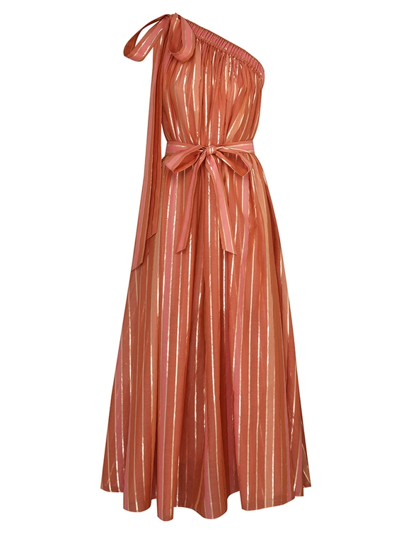 Junie Asymmetric Midi Dress