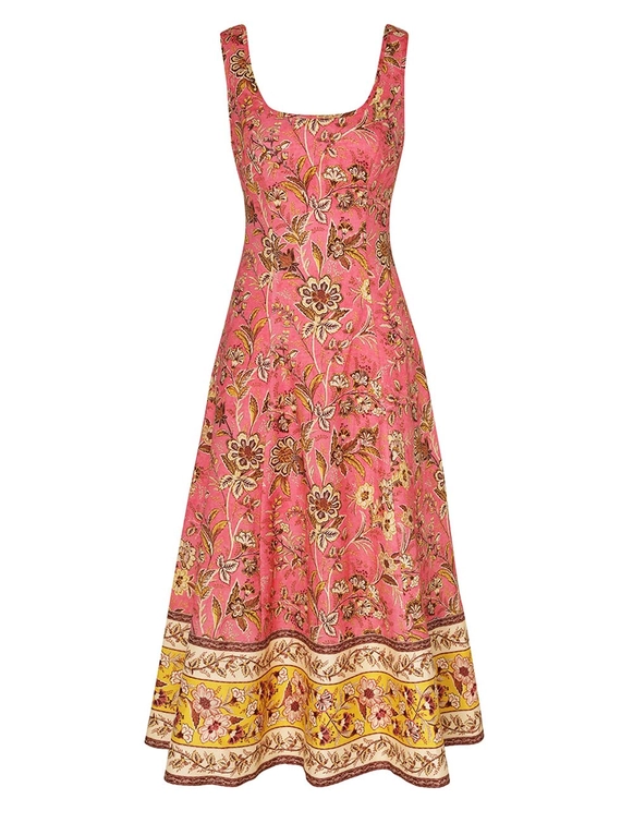 Junie Cut Out Midi Dress