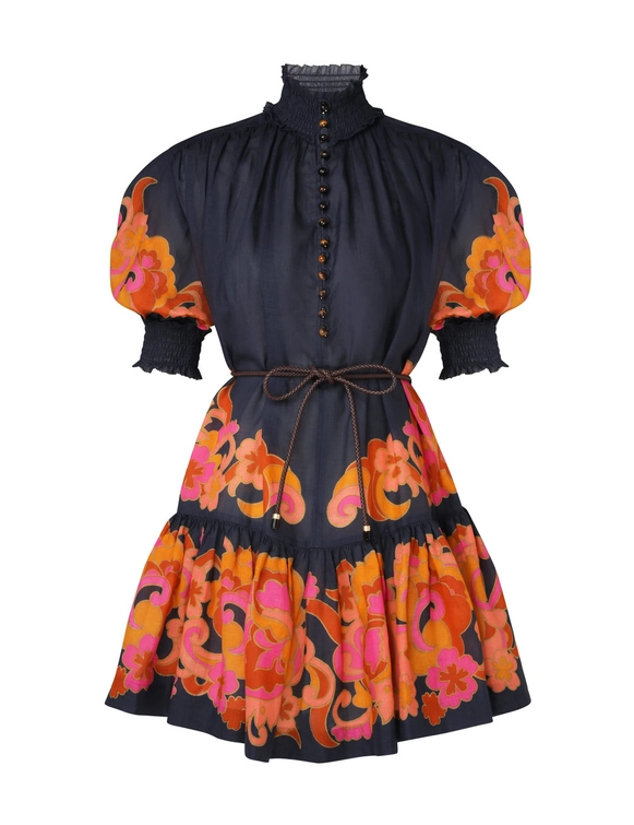 Acadian Lantern Mini Dress