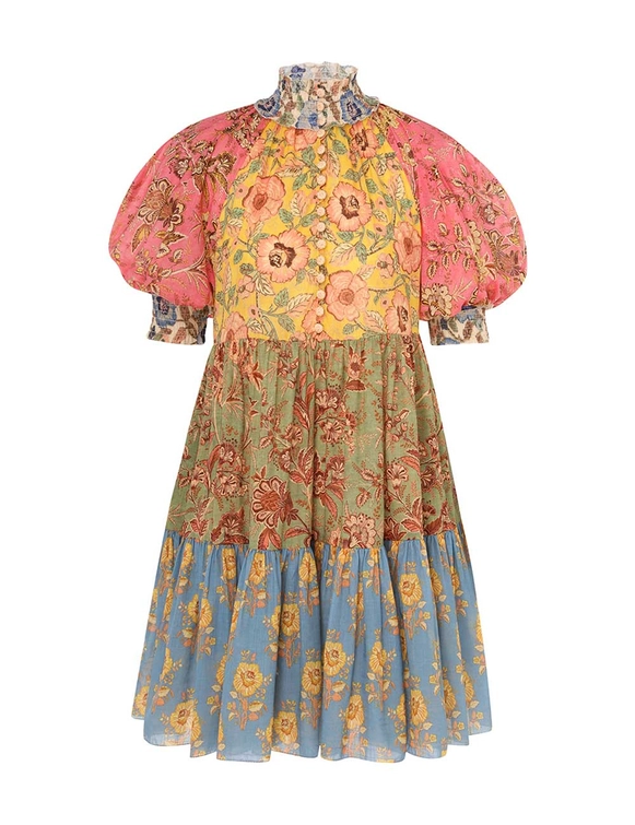 Junie Lantern Mini Dress