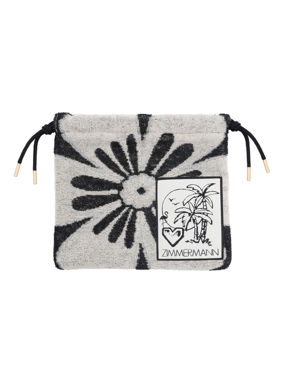 Towelling Drawstring Pouch