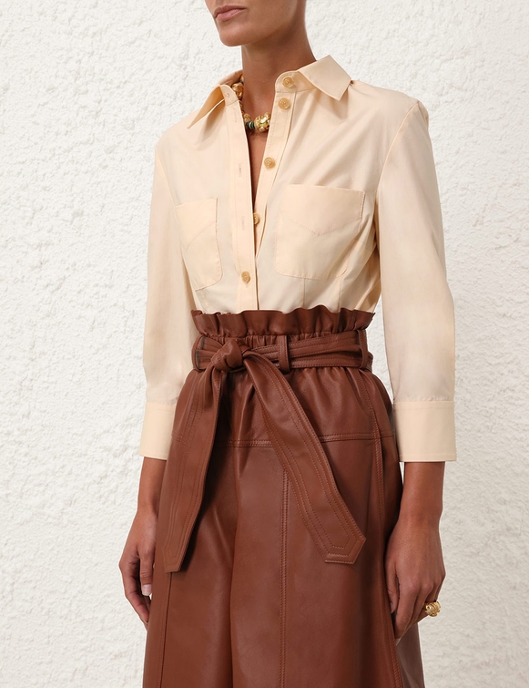 NATURA SHRUNKEN SHIRT