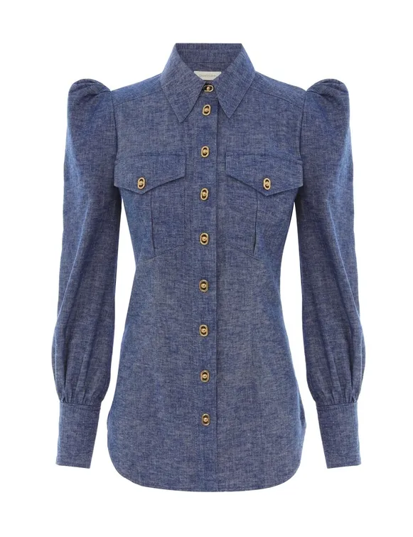 Eden Chambray Tunic