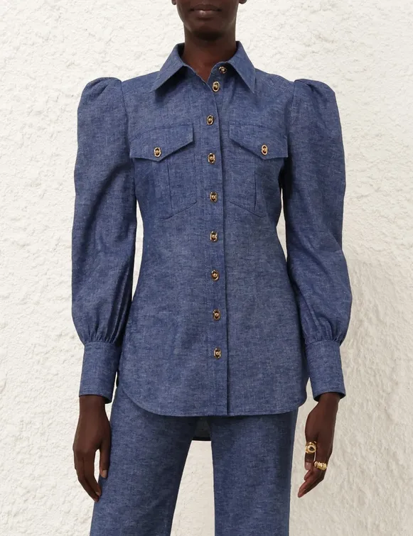 Eden Chambray Tunic