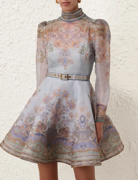 Eden Belted Mini Dress
