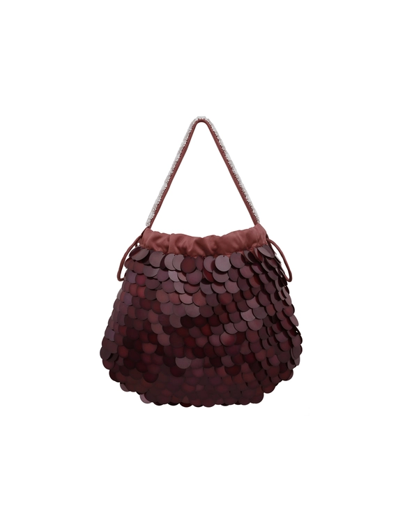 Sequin Embroidered Pouch