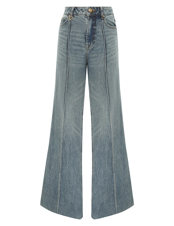 Illustration Wide Leg Jean