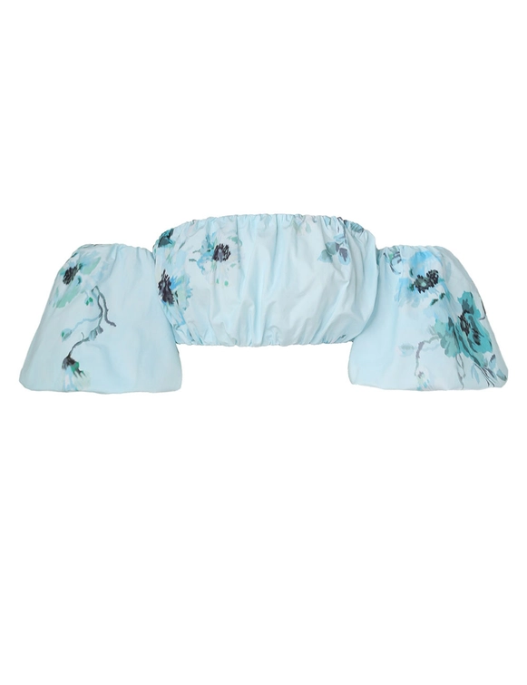Lightburst Puff Sleeve Top