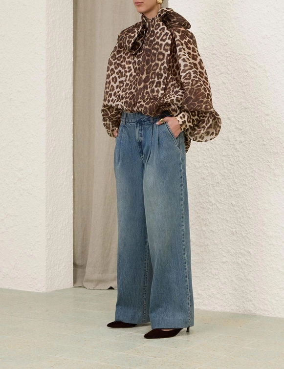 Illustration Denim Pant