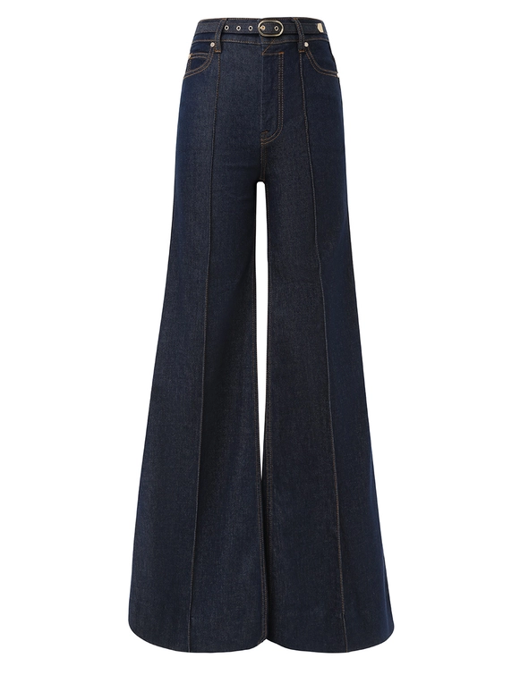 Illustration Wide Leg Jean