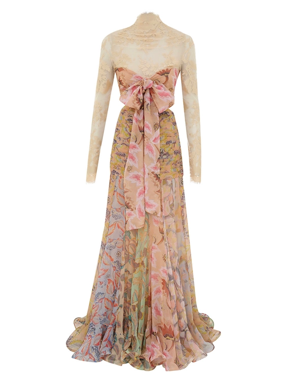 Eden Flounce Maxi Dress