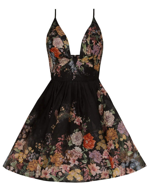 Pavilion V Neck Mini Dress