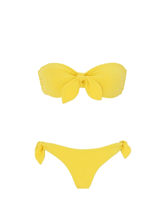Golden Terry Tie Bikini