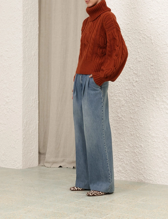 Illustration Cable Sweater