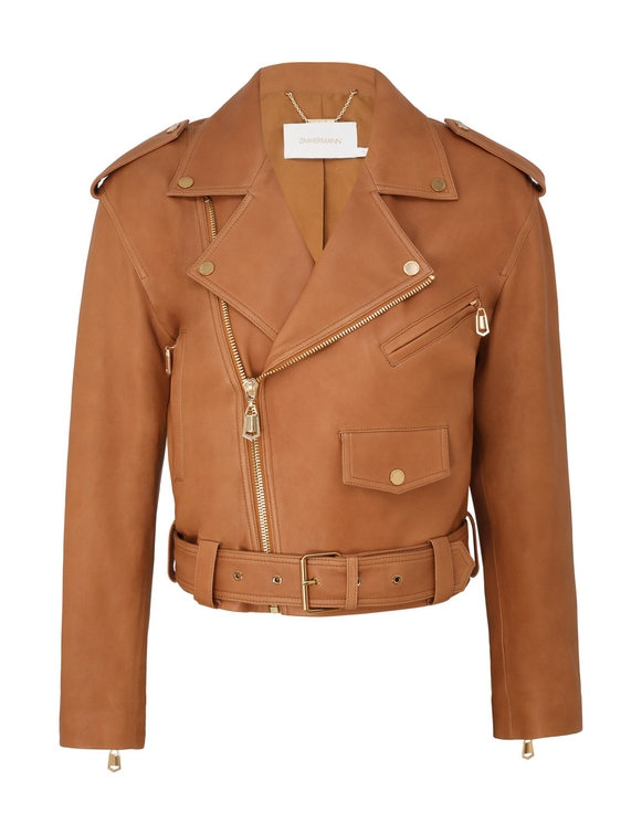 Crush Leather Biker Jacket