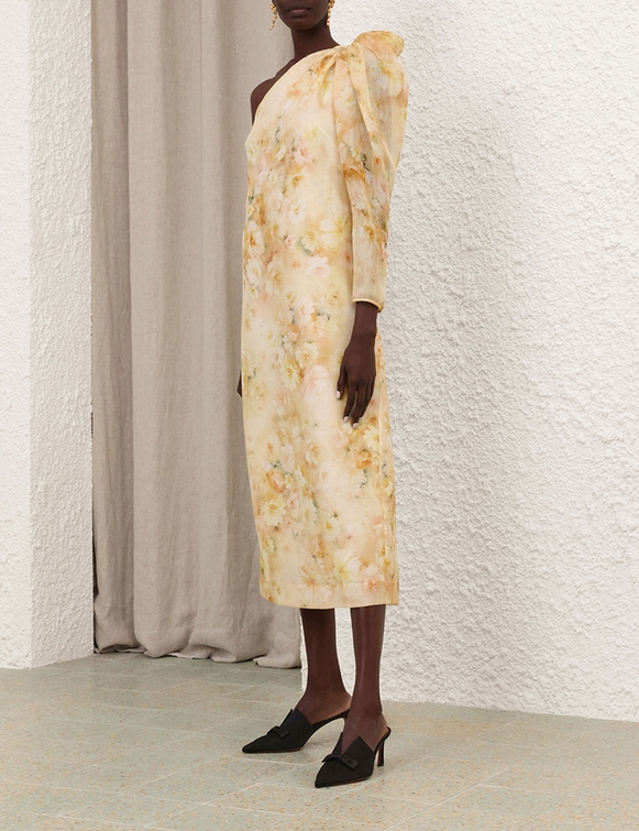 Crush Asymmetrical Midi Dress
