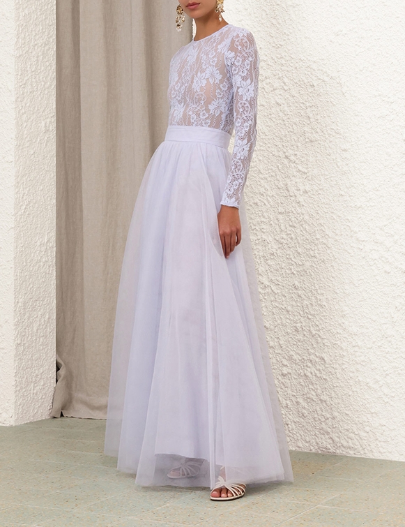 Tulle Maxi Skirt