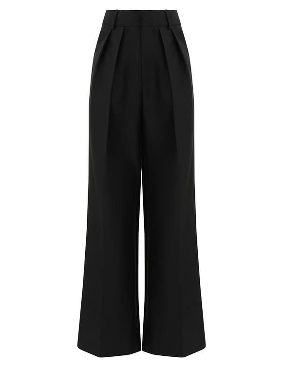 Crush Tuck Wide Leg Pant
