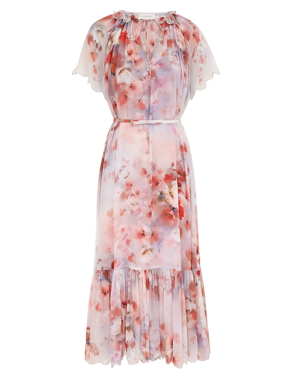 Crush Flutter Midi Dress