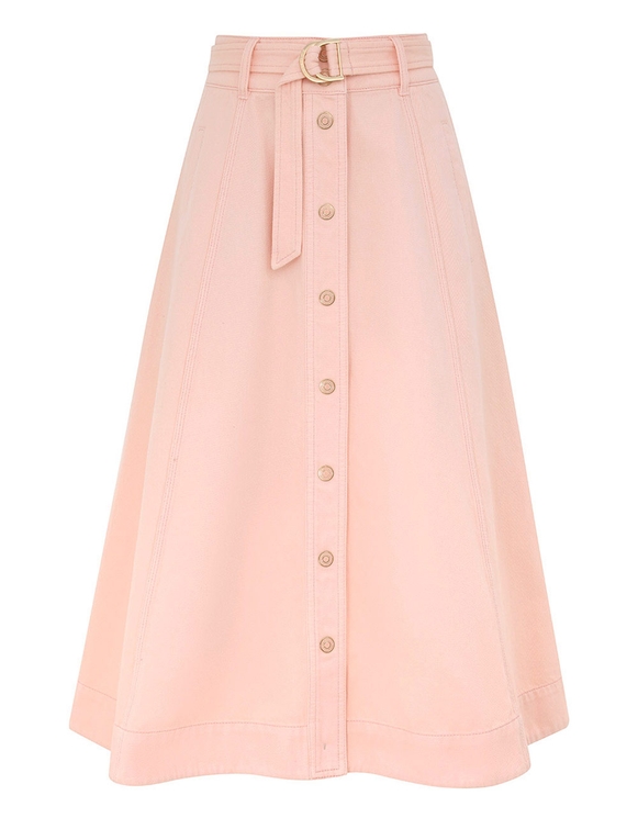 Maxine A-Line Denim Skirt
