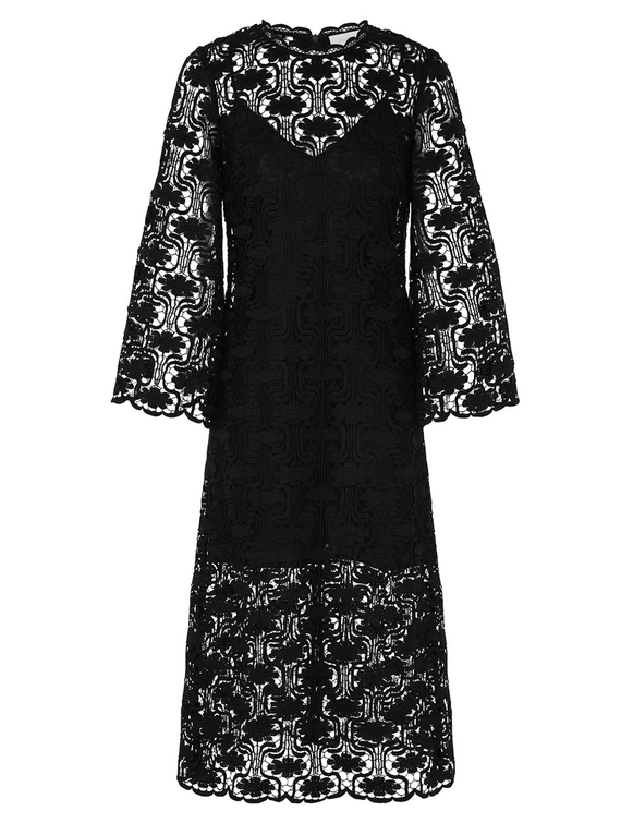Maxine Lace Midi Dress