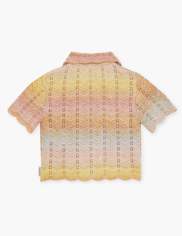 Tallow Kids Chevron Knit Top