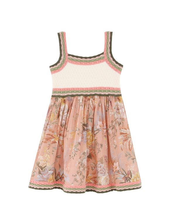 Tallow Kids Knit Printed Dress