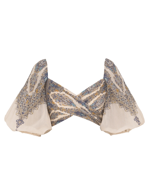 Pleated Bodice