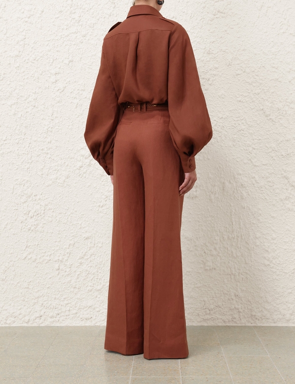 Illuminate Linen Wide Leg Pant