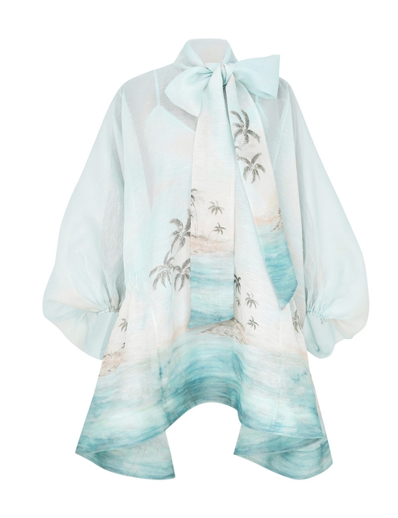 Illuminate Billow Mini Dress