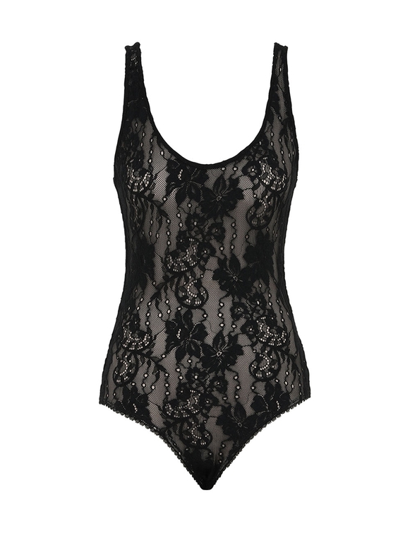 Lace Scoop Body Suit