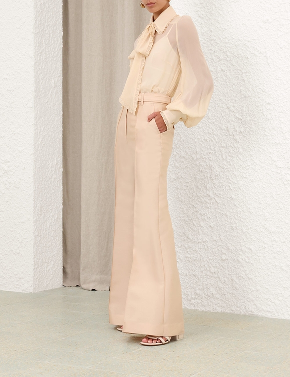 Georgette Bow Shirt