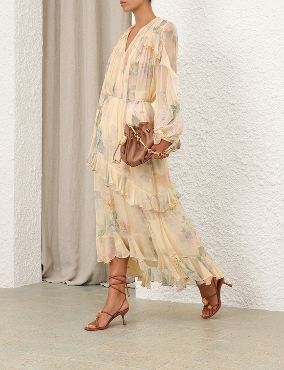 Illuminate Asymmetric Skirt