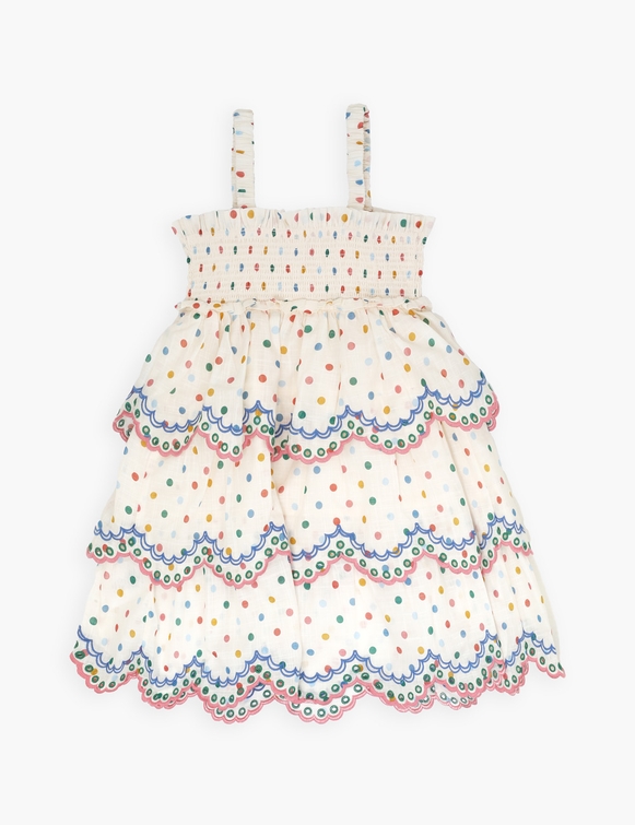 Everley Kids Embroidery Dress