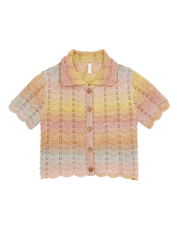 Tallow Kids Chevron Knit Top