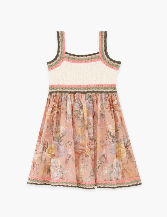 Tallow Kids Knit Printed Dress