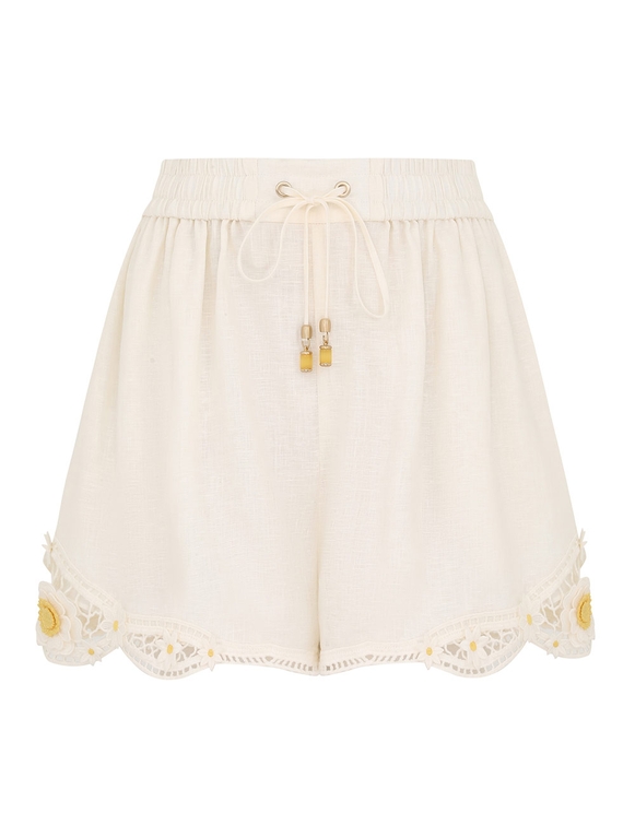 Everley Flower Trim Short