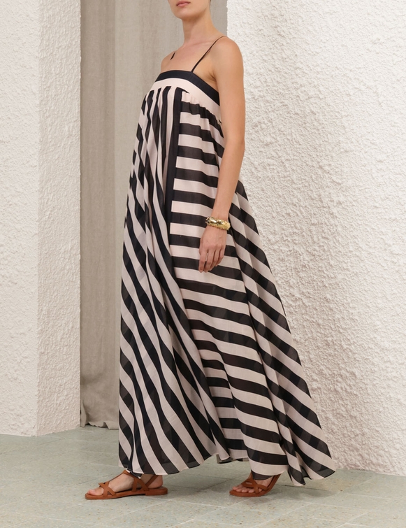 Maxine Stripe Maxi Dress
