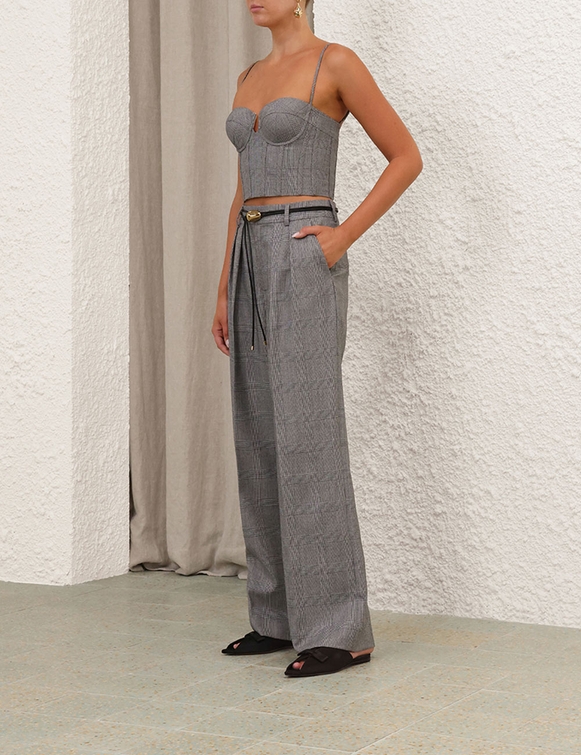 Crush Check Bustier