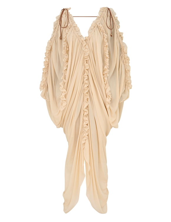 Illuminate Draped Dress