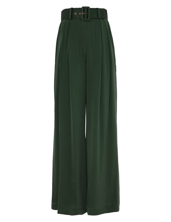 Silk Tuck Pant
